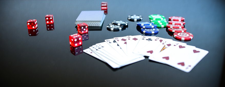 cartes, dés, mobile, casino en ligne